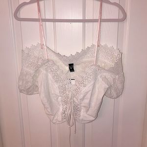 Windsor Crop Top 🤍